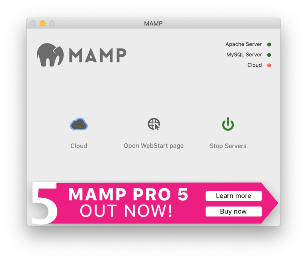 mamp-macOS-sql-server